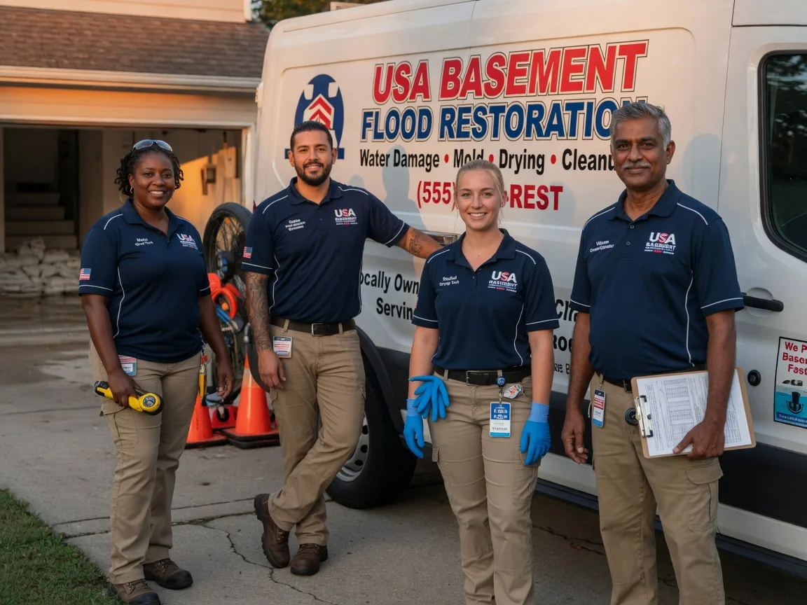 Basement Flood Cleanup company in Oakwood, IL